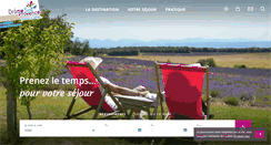 Desktop Screenshot of office-tourisme-tricastin.com